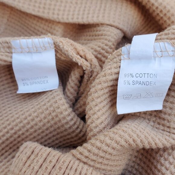 Shein waffle knit short sleeve shirt and briefs set Size 9-12 Months - Picture 8 of 9